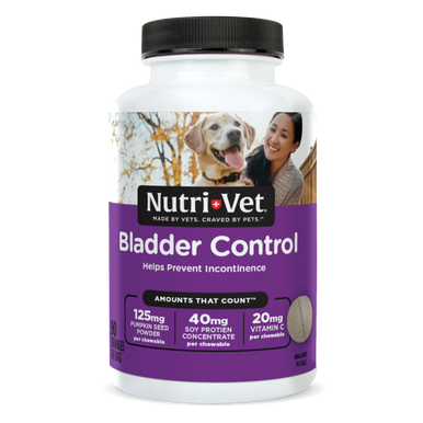 NutriVet Bladder Control Chewable Tablets for Dogs