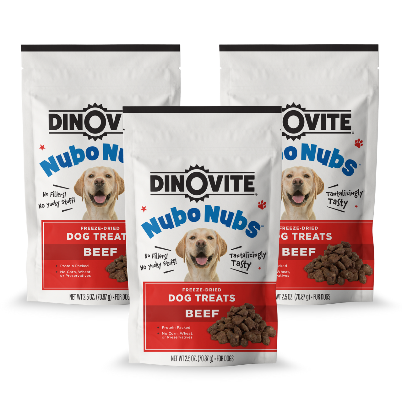 1009013 NubOnubs Beefy Treats 2.5oz
