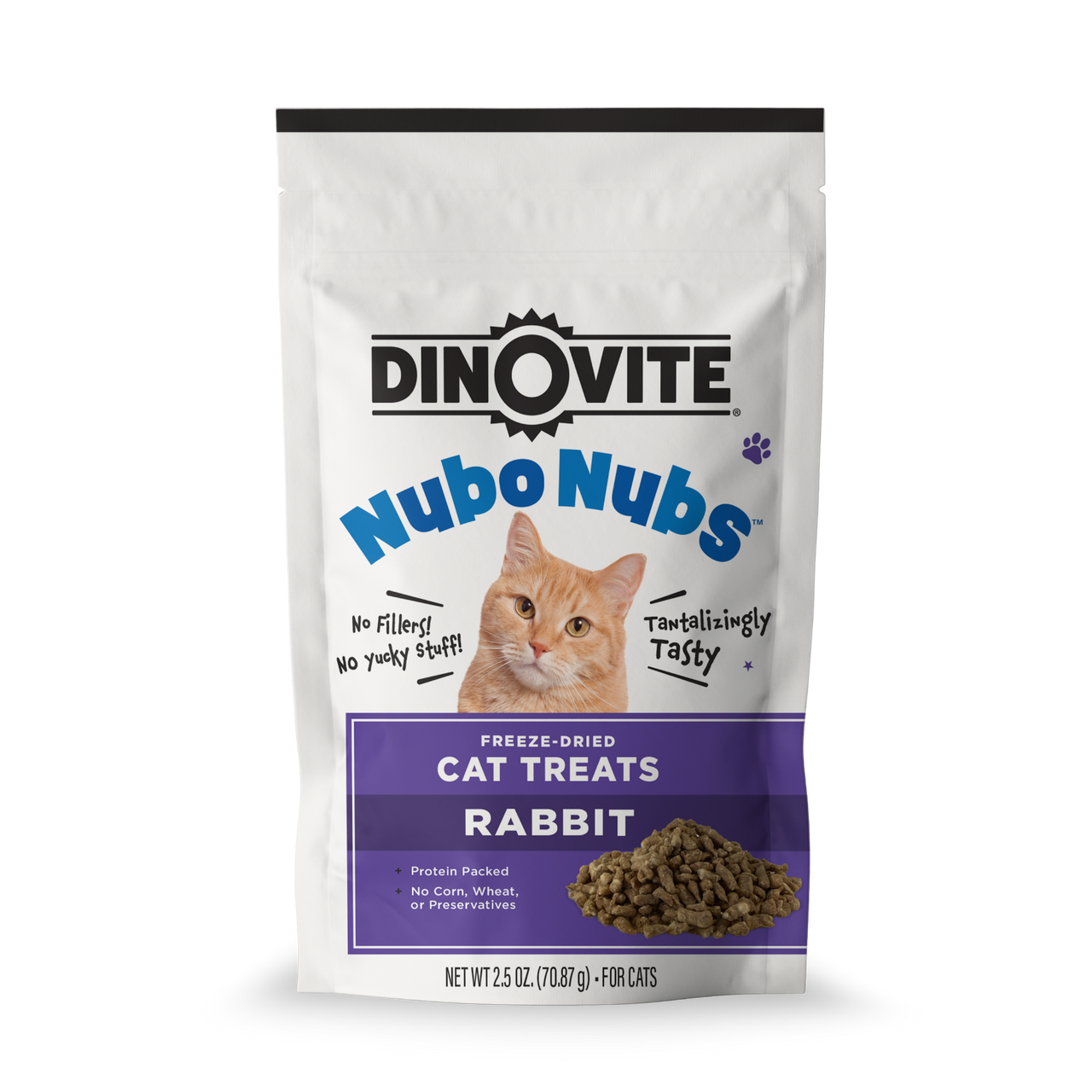 838700006707 - NubOnubs Cat Treats Rabbit